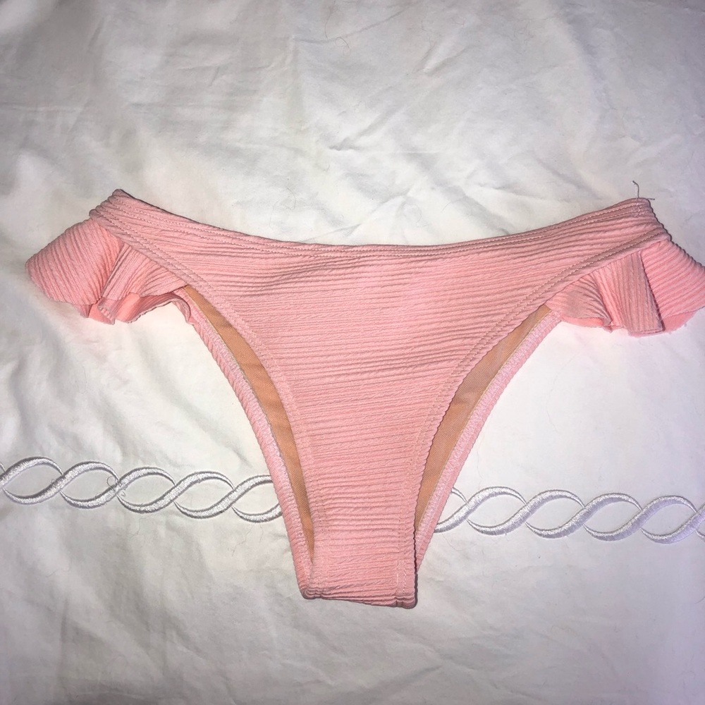 Pink/Light Pink Bikini Bottoms